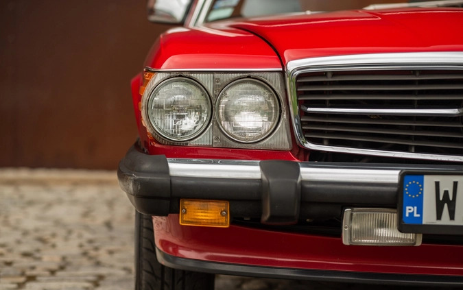 Mercedes-Benz SL cena 99000 przebieg: 270000, rok produkcji 1987 z Warszawa małe 596